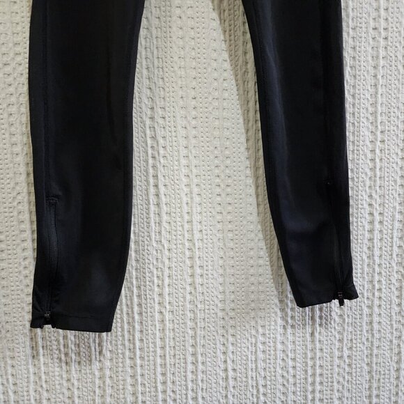 Vintage Diadora Women's Black Athletic Leggings Running Tech Tights Size Small - Picture 9 of 14